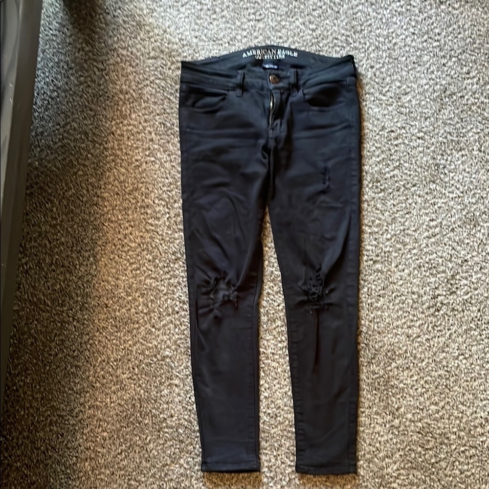 American Eagle Outfitters Women's Black Jeans